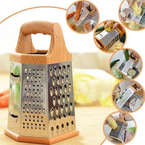 6 Sided Grater - Multicolour