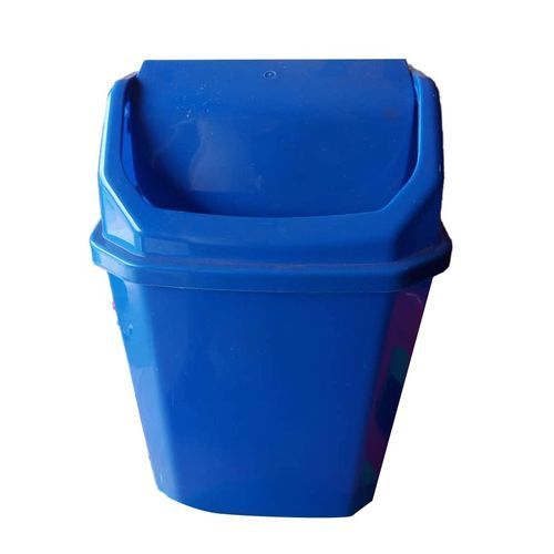Plastic Trash Can Dustbin With A Flapping Lid