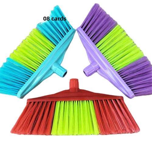 Elegant Soft Broom- Multicolor Handle