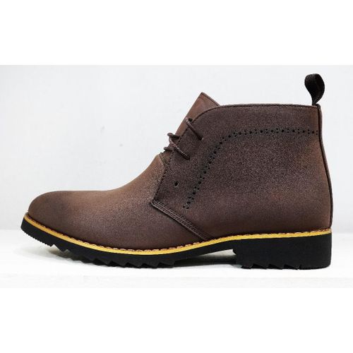 Men's Suede Chelsea Boots - Brown