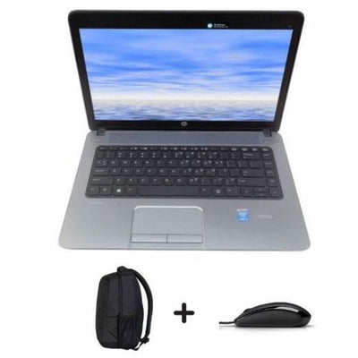 RENEWED Refurbished HP Probook 640 I5 8GB Ram 500GB HDD 14 Plus Bag-Black