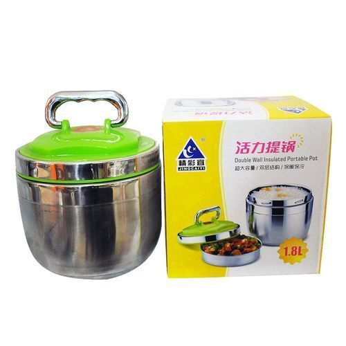 Insulated Pot Food Flask Stainless Steel