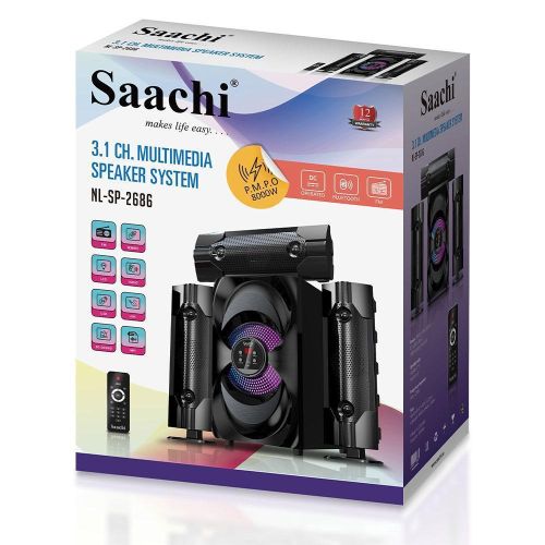 Saachi 3.1 CH 8000 Watts Home Audio System / Sub Woofer / Multimedia speaker