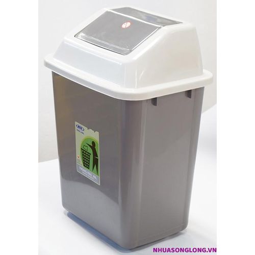 Rubbish With Lid Flip Garbage Can 10l