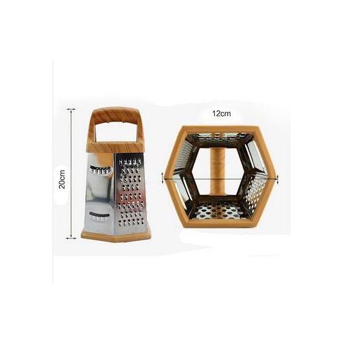6 Sided Grater - Multicolour