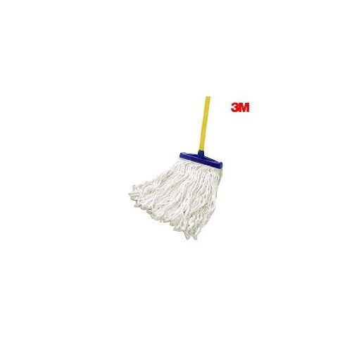 Floor Cleaning Total Hygien Cotton Mopper - White,Blue , Multi Colored Handle