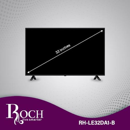 32 Inch HD Digital Satellite Free To Air Led TV - Black