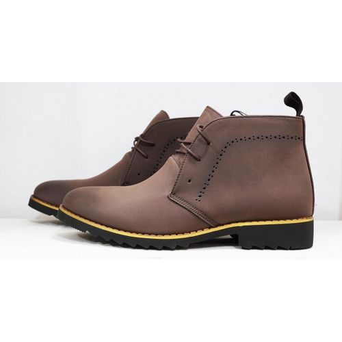 Men's Suede Chelsea Boots - Brown
