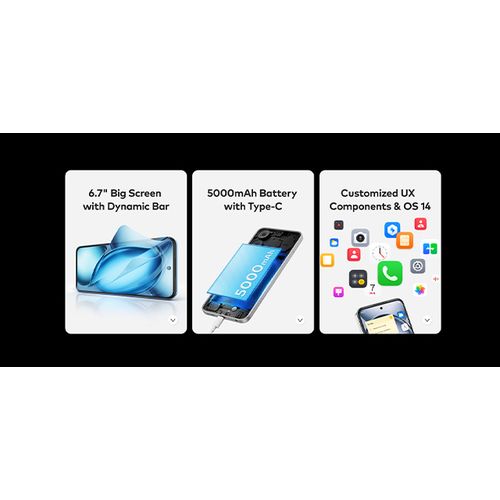 Itel A80, 6.7", 128GB+8（3+5）, 5000mAh