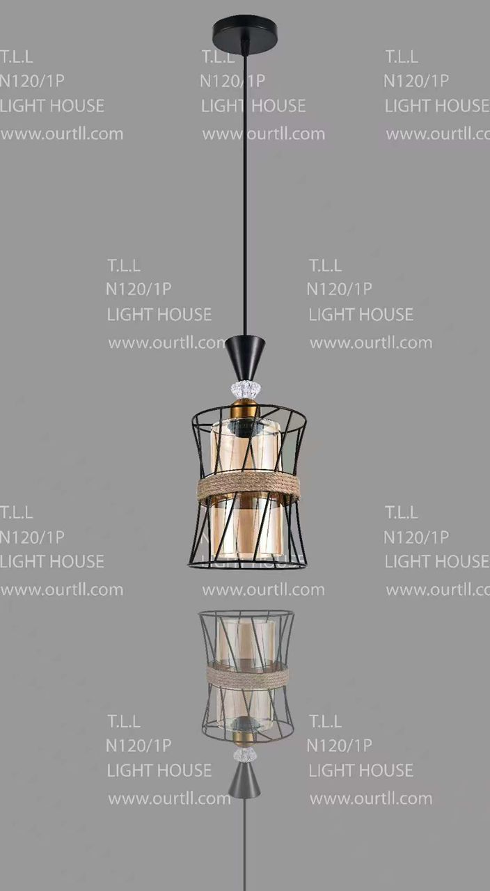 Cylindrical pendant light
